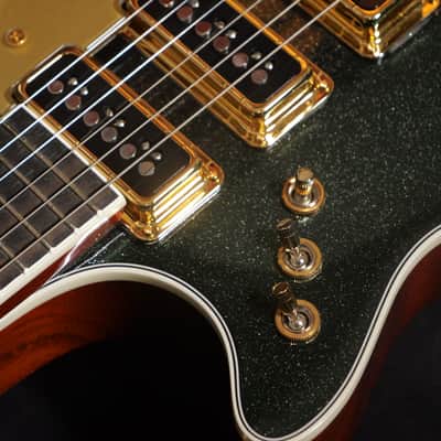 Gretsch Masterbuilt G6128-CS 1962 Double Cut Duo Jet by Gonzalo Madrigal - NOS, 3-Pickup image 17