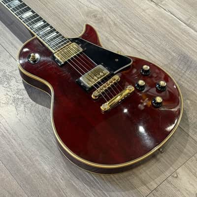 Gibson Les Paul Custom 1976 - Wine Red image 3