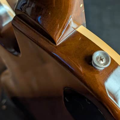 1989 Heritage H-140CM Electric Guitar Flamed Almond Burst Documented Country Showdown Giveaway! image 23