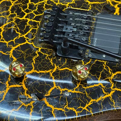 Jackson Soloist SL3X DX Bolt On - Yellow Crackle image 8