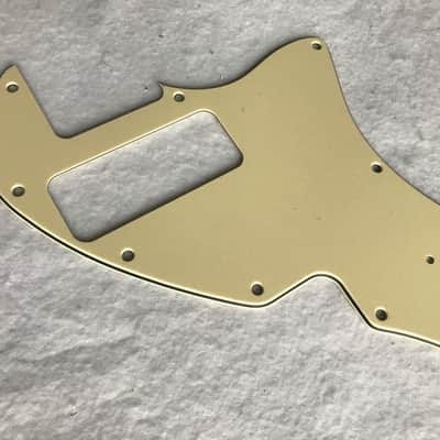 For Fender US Telecaster Thinline/Tele 69 P90 Guitar Pickguard,3 Ply Vintage Yellow image 5