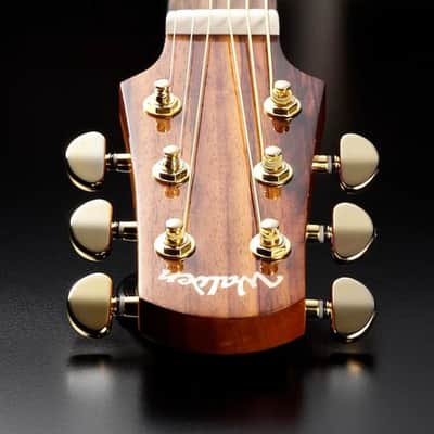 Walden D603CE Natura Solid Sitka Top-Ovangkol Dreadnought Acoustic Cutaway-Electric Satin Natural w/Gigbag image 4