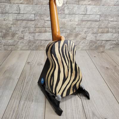 Mahalo #MA1ZE - Art Series II, Soprano Uke, Zebra image 3