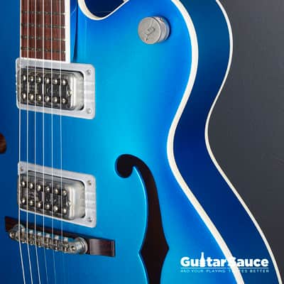 Gretsch G6120T-HR Brian Setzer Hot Rod Hollow-Body Bigsby Candy Blue Burst (Cod.1703UG) image 6