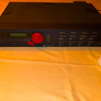 Waldorf Microwave Rackmount Wavetable Synthesizer 1989 - Blue