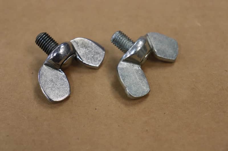 Ludwig 2pk Mickey Mouse 1/4-28" Wing Screw Vintage 1960's/1970's #5 image 1
