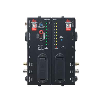 DBX CT3 Cable Tester +Test Tone Generator w/XLR TRS TS Phono RCF Banana DMX+More image 2