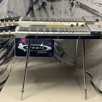 National Dual 8-String Double Neck Electric Steel Guitar with Legs - Local Pickup Only image 1