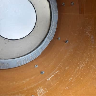 Rogers Vintage Tom Drum - 15” x 12” 70s - White image 10