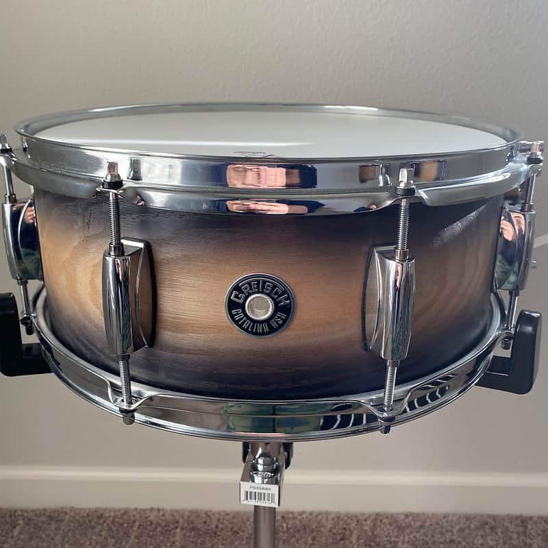 Gretsch Catalina Ash Round Badge 5.5x14" Snare Drum image 1