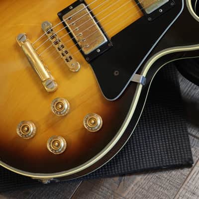 1978 Gibson Les Paul Custom Electric Guitar Tobacco Sunburst + OHSC image 6