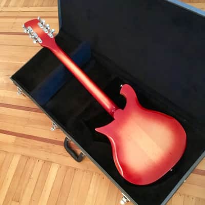 Rickenbacker 456-12 convertible 6/12 string electric guitar original vintage OHSC 1967 Fireglo image 10