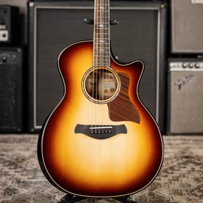 Taylor Next Generation Builder's Edition 814ce Grand Auditorium Acoustic/Electric Guitar - Adirondack/Honduran Rosewood with Hardshell Case image 3
