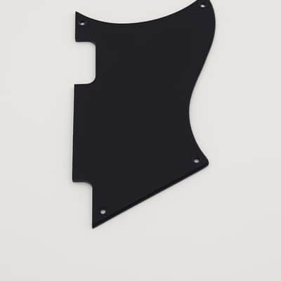 black high gloss acrylic pickguard for YAMAHA REVSTAR RSS02T guitar image 3
