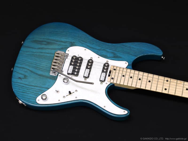 Schecter BH-1-STD-24 Ash, Indigo Light Blue, Made in Japan | Reverb