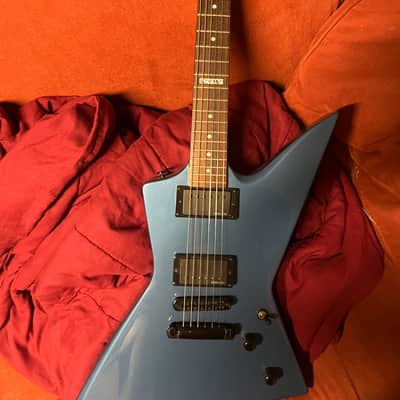 ESP LTD EX-351 2001 - 2002 Gunmetal Blue image 1