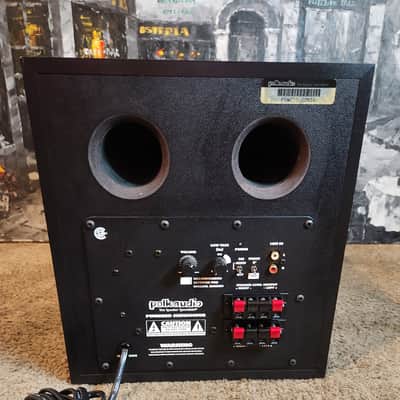 Polk Polk Audio PSW250 compact, powered home theater subwoofer 90s - Black image 5