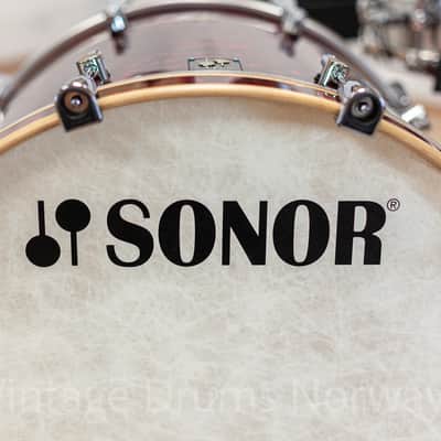 Sonor Momentum Maple Red Pearl 5pc Shell Pack – Made in Germany – New image 20