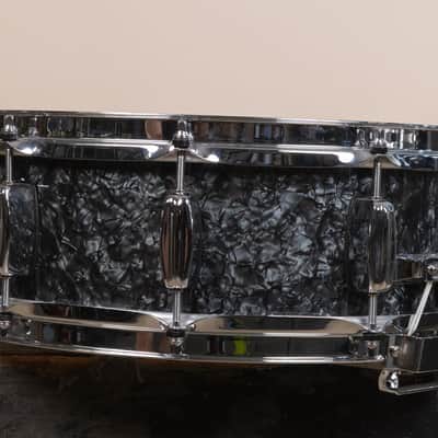 Rogers 5x14 Black Diamond Pearl Dyna-Sonic Snare Drum image 8