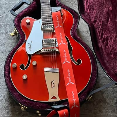PACKED Gretsch G5420 Left-Handed (Orange Stain) – Lefty with Case & Extras image 9