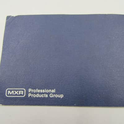 MXR 10-Band Graphic EQ Owners Manual image 3