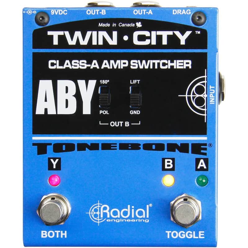 Radial Twin-City Amp Switcher Pedal image 1