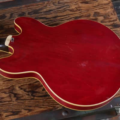 1964 Gibson ES-335 TDC with Bigsby Cherry image 8