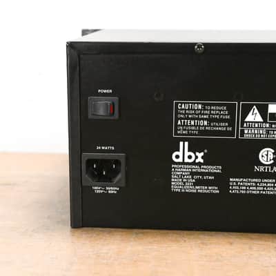 dbx 2231 Dual-Channel 31-Band Graphic Equalizer/Limiter CG014QL image 8