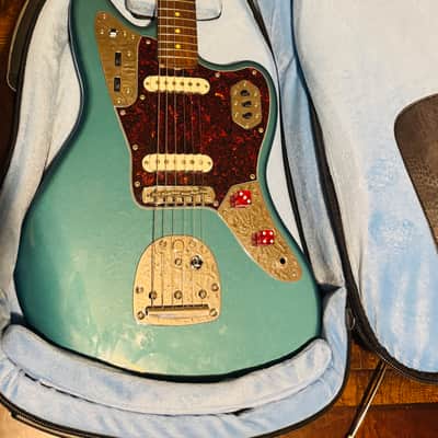 Fender Vintera '60s Jaguar with Pau Ferro Fretboard 2019 - 2023 - Ocean Turquoise image 15