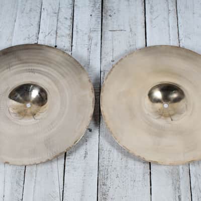 Zildjian A Custom 14 Inch Hi Hat Cymbal Pair 14" Hi Hats Drum Cymbals A20510 image 7