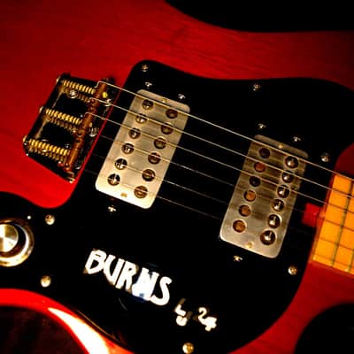 Burns LJ24 1977 Cherry Transparent.  PROTOTYPE. Extremely Rare & Collectible.  Only 25.  Handmade. image 10