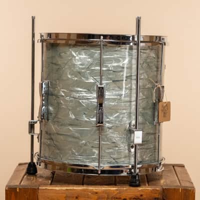 1970s Ludwig 'Club Date' Floor Tom in Sky Blue Pearl - 14x14 image 4