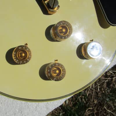 Orville LPC-75 Les Paul Custom Guitar, Japan, White, Gig Bag image 6