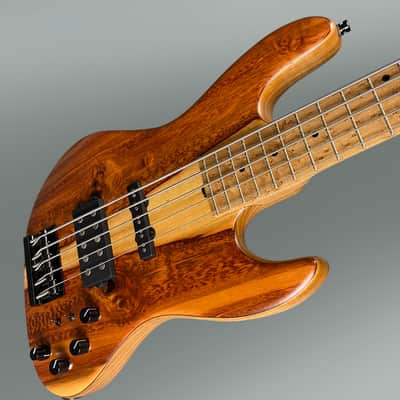 Sadowsky 2022 Limited Edition MetroLine 5-String 21-Fret MM Bass Natural Transparent Satin image 4