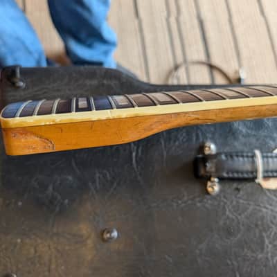 Fender 1966 Jaguar NECK + TUNERS BINDING BLOCK INLAYS 1966 image 11