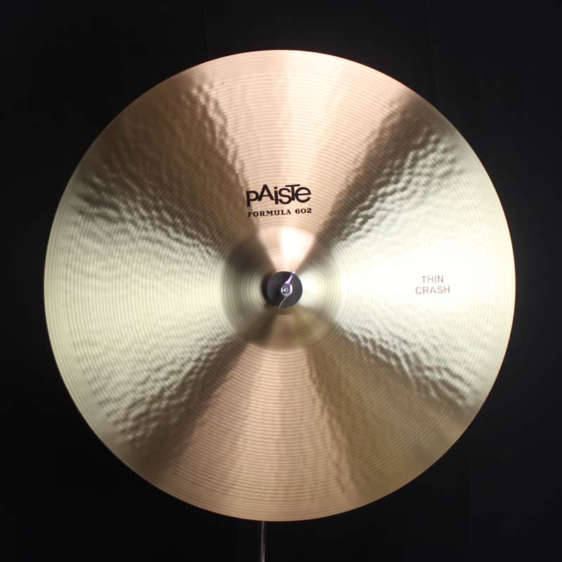 Paiste 20" Formula 602 Classic Thin Crash - 1893g (video demo) image 1