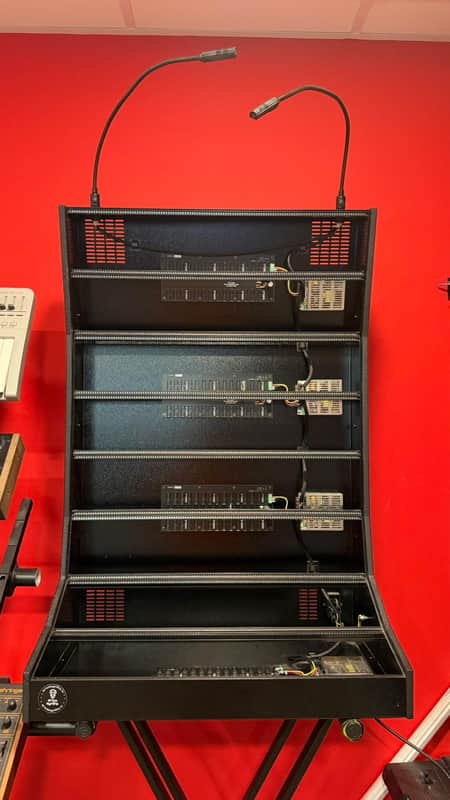 Erica Synths Megarack Studio Eurorack Case - 24U / 126HP + Lamps image 1