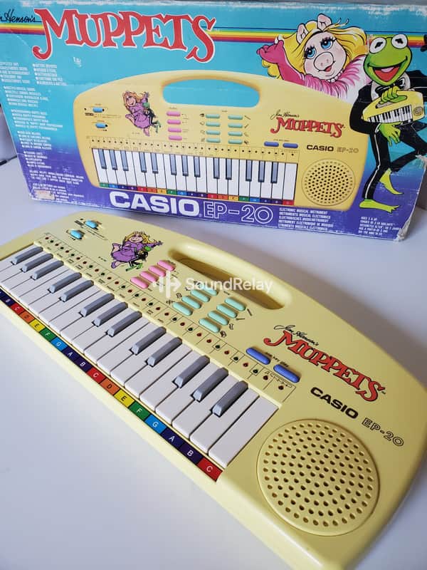 Casio EP-20 - Muppets Licensed Keyboard - Boxed - Manual Included