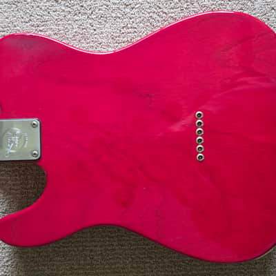 early-90s Valley Arts Custom Pro T-shape Tele Sunburst Mike McGuire signed image 20
