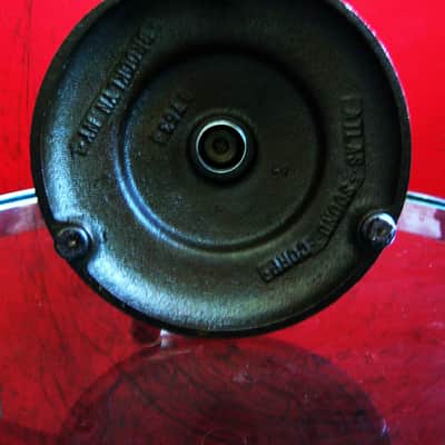 Vintage 1940's RCA 74-B Junior Velocity Ribbon Microphone w period Atlas DS-7 desk stand prop repair display image 23