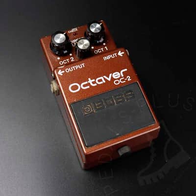 Boss OC-2 Octaver (Black Label) 1982 - 1984 - Brown image 1