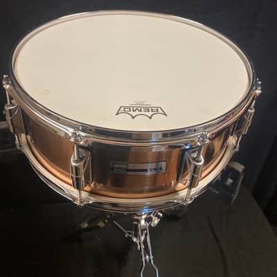 Taye - 5.5x14" "Rock Pro" Copper/Wood Snare Drum 2000–2008 image 3
