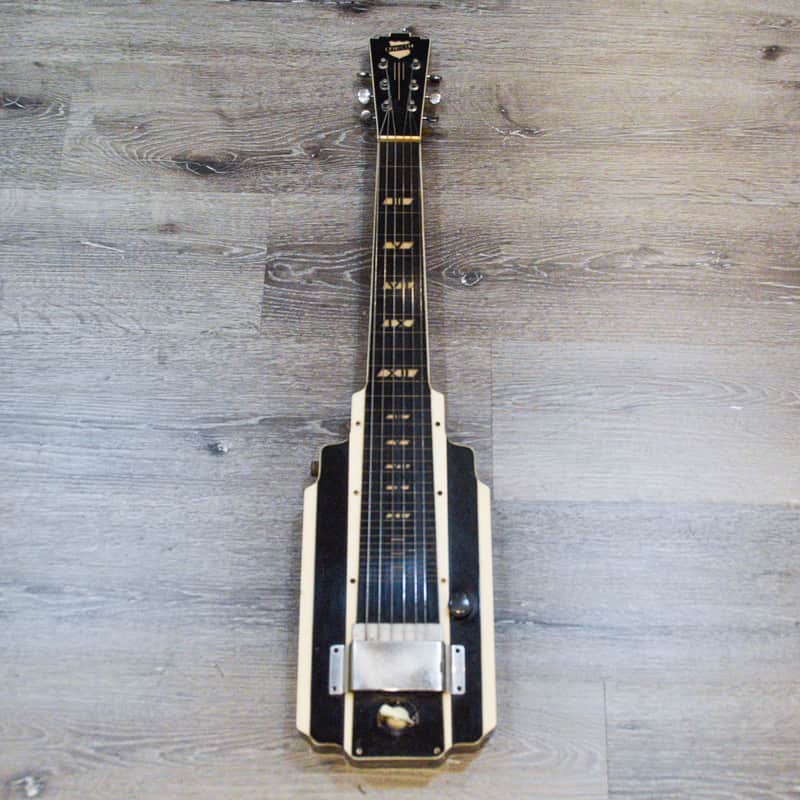 National New Yorker Lap Steel 1938 - Black image 1