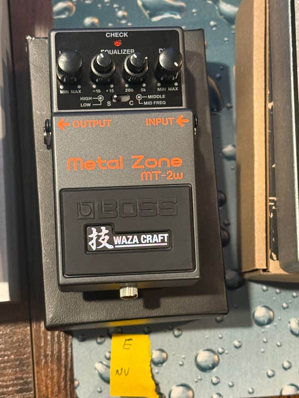 Boss MT-2W Metal Zone Waza Craft 2018 - Present - Black image 1