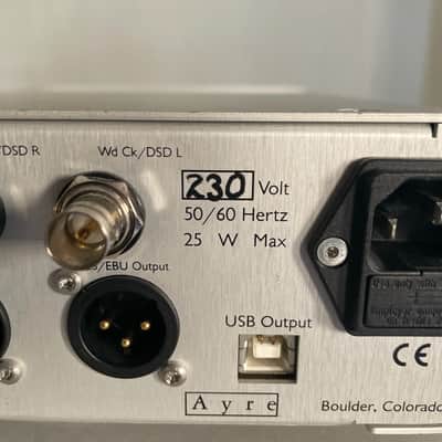Ayre Acoustics QA-9 ADC Mastering Converter PRO Version DSD/USB (Weiss Lavry Merging DAD Prism) image 7
