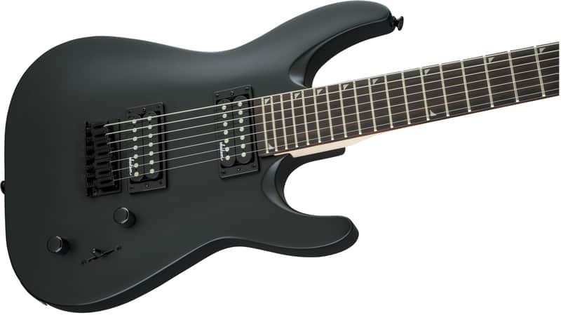 Jackson JS Series JS22-7 DKA HT Dinky Archtop Satin Black image 1