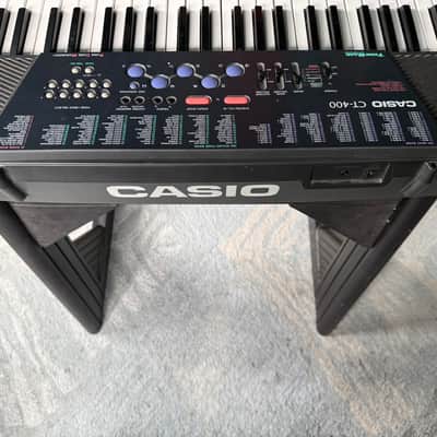 LO-FI GRAIL - Casio CT-400 1980s WITH Casio stand image 8