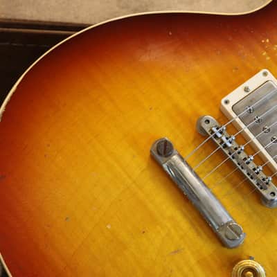 Unplayed! 2021 Custom Shop Murphy Lab '59 Les Paul Standard Reissue Electric Guitar Heavy Aged Slow Iced Tea Fade + COA OHSC image 4