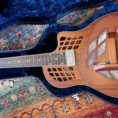 2023 National M-1 TriCone Resophonic 6 String Guitar image 1