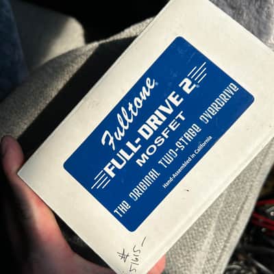 Fulltone Full-Drive 2 Mosfet 2007 - 2018 - Blue image 4